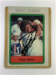 Fuzzy Zoeller Signed 1981 & 1982 Donruss, 'A Fuzzy Fan' & Other Buttons - Mazzeo Collection JSA ALOA