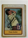 Fuzzy Zoeller Signed 1981 & 1982 Donruss, 'A Fuzzy Fan' & Other Buttons - Mazzeo Collection JSA ALOA
