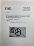 2002 US Open Bethpage Black Official Embroidered Pin Flag w/ Many Commemorative Golf Pins - Mazzeo Collection