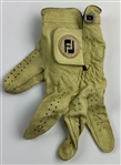 Fuzzy Zoeller Tournament-Used Golf Gloves and Caddy Bib Nameplates - Mazzeo Collection