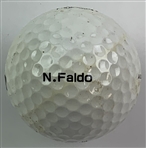 Nick Faldo Signed Tournament Used Rextar Pro Model 11 Balata 40 Golf Ball - Mazzeo Collection JSA ALOA