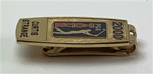 Curtis Strange's 2000 PGA Tour Player Money Clip Badge - Mazzeo Collection