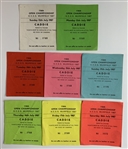 A Collection of Open Championship Caddie and Staff Passes, 1985-2003 - Mazzeo Collection