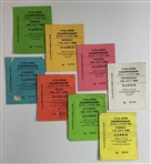 A Collection of Open Championship Caddie and Staff Passes, 1985-2003 - Mazzeo Collection