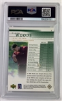 2001 Upper Deck Golf Tiger Woods #1 Rookie Card PSA 9 MINT