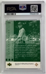A Group of Graded 2002 Upper Deck Golf Tiger Woods Trading Cards