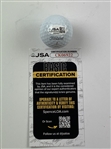 Villegas, Poston, Zalatoris & Hughes Signed Golf Balls w/ JSA Cards