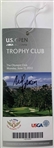 Webb Simpson Signed 2012 US Open at Olympic Club Ticket Set JSA ALOA