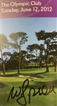 Webb Simpson Signed 2012 US Open at Olympic Club Ticket Set JSA ALOA