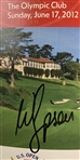 Webb Simpson Signed 2012 US Open at Olympic Club Ticket Set JSA ALOA
