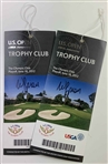 Webb Simpson Signed 2012 US Open at Olympic Club Ticket Set JSA ALOA