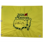 Rory McIlroy Signed 2026 Masters Tournament Embroidered Flag JSA#BA14121