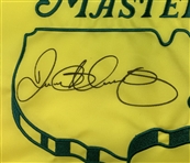 Rory McIlroy Signed 2026 Masters Tournament Embroidered Flag JSA#BA14121