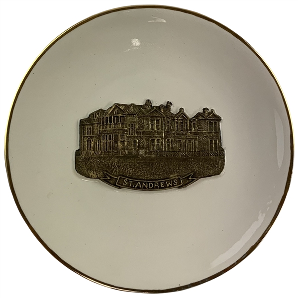 Ltd Ceramic and Metal Commemorative Wall Plate of St. Andrews