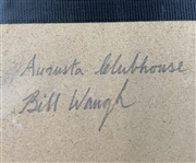 Augusta National Clubhouse Bronze Plaque by Artist Bill Waugh
