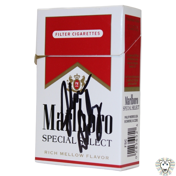 John Daly Signed Marlboro Special Box - Empty JSA ALOA