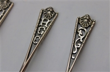 Seven (7) Vintage HGC  Sterling Silver Spoons