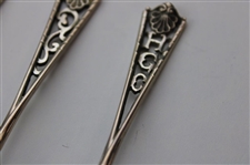 Seven (7) Vintage HGC  Sterling Silver Spoons