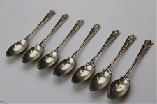 Seven (7) Vintage HGC  Sterling Silver Spoons