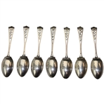 Seven (7) Vintage HGC  Sterling Silver Spoons