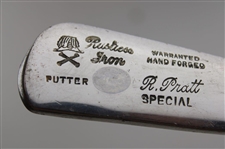 R. Pratt Warranted Hand Forged Special Rustless Iron Putter