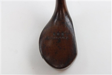 Vintage J. Mackrell (Palmetto GC Architect) Splice Neck Bulger Style Wood