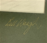 Bill Waugh Signed and Matted Print of The Royal and Ancient Clubhouse St. Andrews