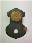 1910 De Luxe Pendulum Clock - Waterbury Ct. Manufactured August C Keebler Co. w/ Key
