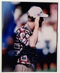 Justin Leonard Signed 1999 Ryder Cup Original Photo Sunday in 'The Shirt' w/ Unsigned Original Photo JSA ALOA