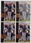 A Collection of Upper Deck Golf Trading Cards Featuring Justin Leonard and Colin Montgomerie with Two Authentic Autographs