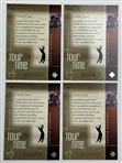 A Collection of Upper Deck Golf Trading Cards Featuring Justin Leonard and Colin Montgomerie with Two Authentic Autographs