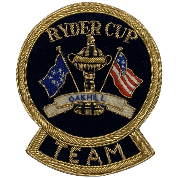 1995 Ryder Cup Oak Hill United States Team Bullion Blazer Patch