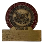 Fuzzy Zoellers 1988 US Open at The Country Club Contestant Badge - Mazzeo Collection