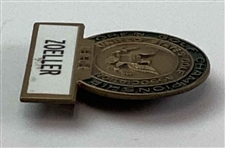 Fuzzy Zoeller's 1993 US Open Championship at Baltusrol Contestant Badge - Mazzeo Collection