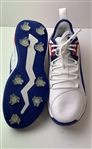Rickie Fowler Personally Issued Red, White & Blue Puma Shoes & Signed 2014 Ltd Ed Cobra Driver JSA ALOA