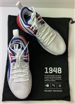 Rickie Fowler Personally Issued Red, White & Blue Puma Shoes & Signed 2014 Ltd Ed Cobra Driver JSA ALOA