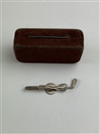 Two Sterling Silver Golf-Themed Accessories Including USGA Tie Bar & Match Safe