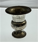 1952 Frank M. Whiting Sterling Silver Trophy Cup Warner & Swasey Golf League Champion Stephen Arch