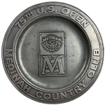 1975 US Open at Medinah Country Club Pewter Plate