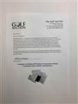 Champion Jon Rahm's 2023 Masters Tournament Official Tournament Player Binder and Ephemera