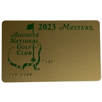 Champion Jon Rahms 2023 Masters Tournament Augusta National Player Gold Credit Card