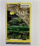 A Collection of Four 2023 Masters Tournament Daily Badges - Jon Rahm Champion 