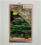 A Collection of Four 2023 Masters Tournament Daily Badges - Jon Rahm Champion 