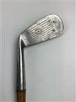 Vintage Bob MacDonald Model Stainless Steel 1-Iron with Hickory Shaft