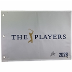 Collin Morikawa Signed 2026 The Players Flag JSA #CL34072