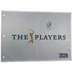 Rickie Fowler Signed 2026 The Players Flag JSA #CL34065