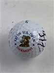 J. J. Spaun Signed 2025 US Open Logo Golf Ball JSA #CL34099