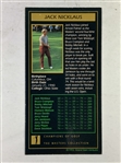 Jack Nicklaus Signed '1972' Masters Collection GSV Golf Card JSA ALOA