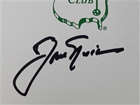 Jack Nicklaus Signed Augusta National GC Scorecard JSA ALOA