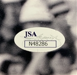 Jack Nicklaus Signed 1986 Masters 'Putter Raise' Color Contrast Photo in Gold Marker JSA #N48286